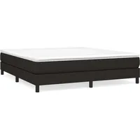 VidaXL Bettgestell ohne Matratze Schwarz 180x200 cm Stoff