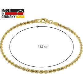 trendor Damen-Armband Gold 51881 Größe 18,5 cm