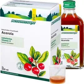 SALUS Schoenenberger Acerola Saft 3 x 200 ml