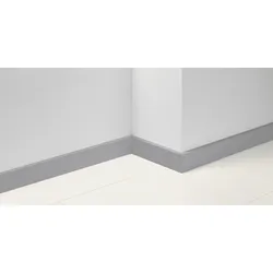 Parador SL 18 Sockelleiste Dekorfolie Edelstahl 2200x70x16.5 mm