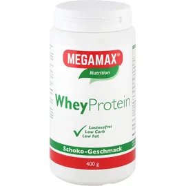MEGAMAX Whey Protein Schoko Pulver 400 g