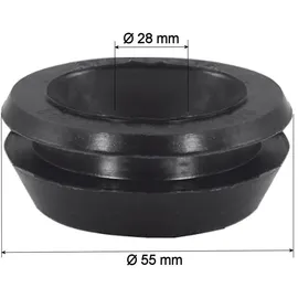 ASW Stedo WC-Verbinder, schwarz,