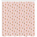 ABAKUHAUS Duschvorhang Pool-Party 175 x 180 cm mehrfarbig