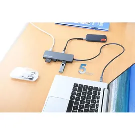 Manhattan Dockingstation - USB-C 3.2 Gen 1 (190459)