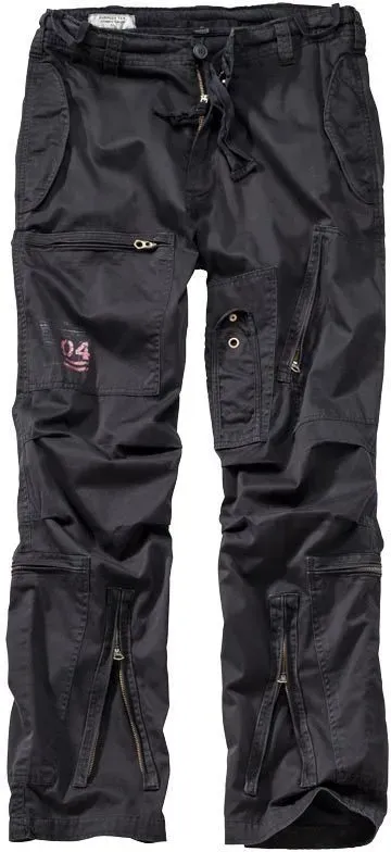 Surplus Infantry Cargo Broek, zwart, L Voorman