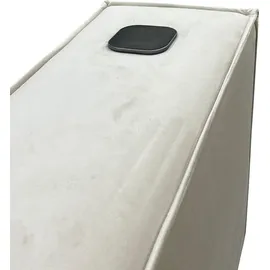 Fun Möbel Ecksofa Sofa ALVARO inkl. QI Ladegerät Stoff Poso Grün Ottomane Links - Grün