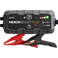 NOCO Boost Plus GB40 1000A 12V UltraSafe Starthilfe Powerbank, Lithium-Starthilfebox, Kfz-Batterie-Booster und HD-Starthilfekabel für bis zu 6,0-Liter-Benzinmotoren und 3,0-Liter-Dieselmotoren