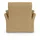 DOMO collection Sessel Pina Feinstruktur 99 x 95 x 88 cm Beige