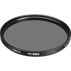 Hoya Pro ND4 Filter (72 mm, ND- / Graufilter), Objektivfilter, Schwarz