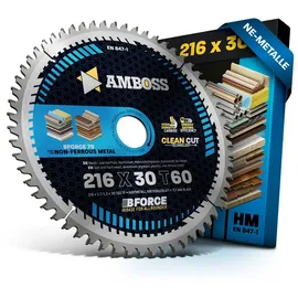 Amboss Werkzeuge HM Kreissägeblatt 216 x 30 Z60