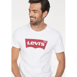 Levi's Standard Housemarked Kurzarm-T-Shirt White / Red S