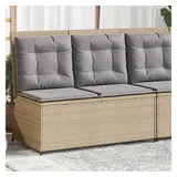 vidaXL Gartenbank 108 x 95 x 67 cm Beige