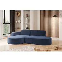 Kaiser möbel Modernes L-förmiges Designer-Ecksofa Modena Studio stoff Raven