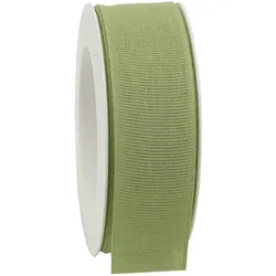 Baumwollband biologisch abbaubar 40mm/20Meter Spring Grün