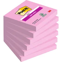 Post-it Post-it® Super Sticky Haftnotizen extrastark pink, 6 Blöcke