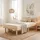 Homestyle4u 90 x 200 cm Braun