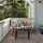 Relaxdays Beistelltisch 48 x 52 x 39 cm Schwarz