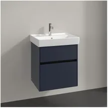 Villeroy & Boch Waschbeckenunterschrank Collaro 2 Auszüge 51 x 54,6 x 41,4 cm Marine Blue/Volcano Black