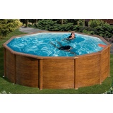 mypool Arcana Feeling Set 460 x 120 cm Holzoptik inkl. Sandfilteranlage