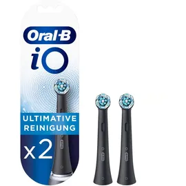 Oral-B iO Ultimative Reinigung Aufsteckbürste schwarz 2 St.