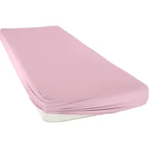 bellana Spannbettlaken Mako-Jersey 90 x 200 - 140 x 200 - 180 x 200 cm rosa