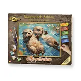 Schipper Otterpärchen Malen nach Zahlen 24 St. 24 x 30 cm