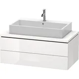 Duravit L-Cube Waschtischunterschrank, 2 Auszüge, LC581909191,