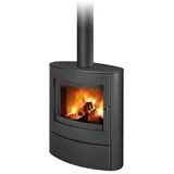 Kaminofen Binus  (7,1 kW, Raumheizvermögen: 150 m3, Material Verkleidung: Stahl, Schwarz)