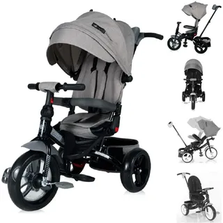 Lorelli Tricycle Jaguar 4 in 1 Schiebestange Sitz drehbar, verstellbar, Faltdach