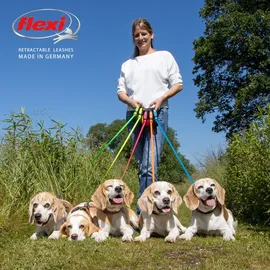 flexi New Neon neon-pink 5 M