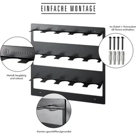 Ankerkraut Gewürzregal 15er 0 x 0 x 0 cm Schwarz