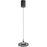 Schöner Wohnen Posh 1-flg. dimmbar 22 cm grau Glas