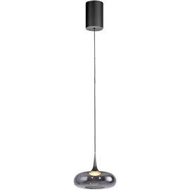 Schöner Wohnen Posh 1-flg. dimmbar 22 cm grau Glas