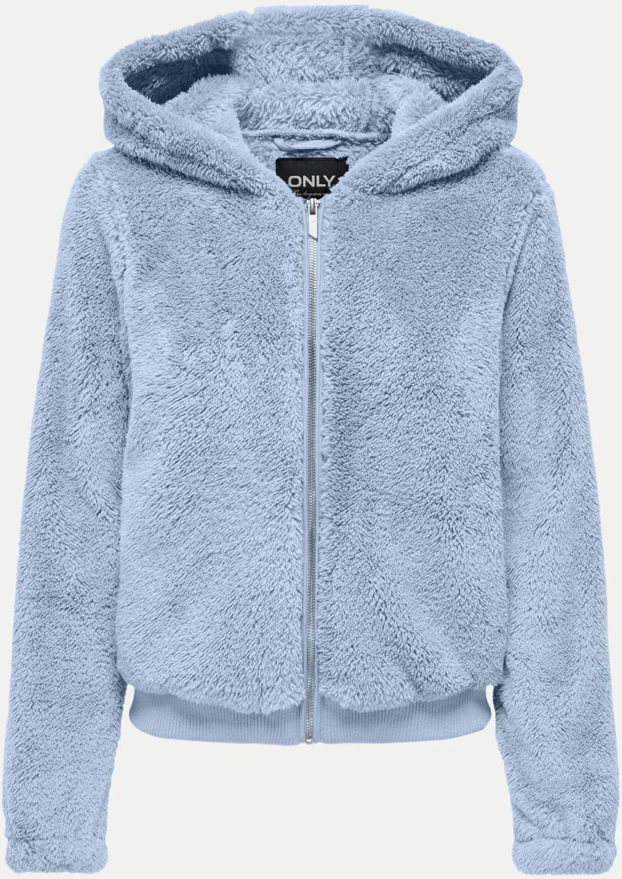 Teddy-Jacke Blau L