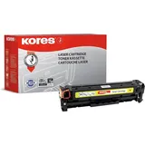 KORES Kompatibel zu HP CE412A Gelb