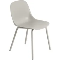 Muuto Fiber Outdoor Stuhl grau