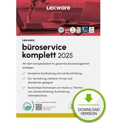 Lexware büroservice komplett 2025 Einzelplatzversion ABO