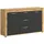 VCM Sideboard Jam 125 x 80 x 35 cm Eiche/Grau