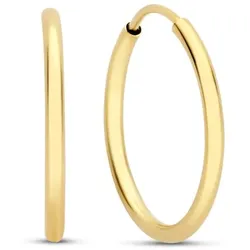 Isabel Bernard Creolen Isabel Bernard Le Marais Cerise - 585 gold   Damen 
