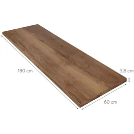Nobilia Cascada, Grau, Eiche, Metall, 1 Schubladen, nur wie online abgebildet bestellbar, 180 cm, Blauer Engel, Pefc, Goldenes M, Made in Germany, DGM-Klimapakt, seitenverkehrt erhältlich, vormontierter Korpus, Küchen, Küchenzeilen & Küchenblöcke,