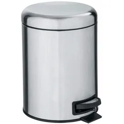 WENKO Kosmetik Treteimer Mod. Leman Edelstahl Matt 5L