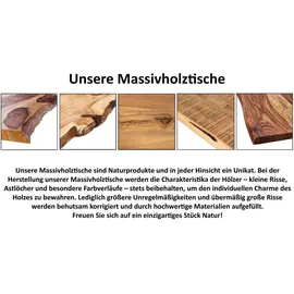 möbelliebling Tomaso 220 x 100 x 76 cm braun