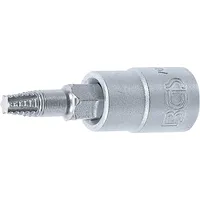 BGS Schraubenausdreher-Bit-Einsatz 6,3 mm (1/4") für defektes T-Profil (für Torx) T20