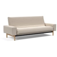 INNOVATION LIVING Schlafsofa Mimer Stoff Off White