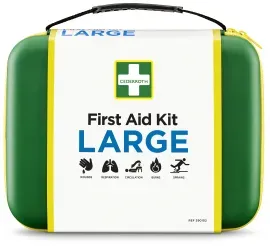 Cederroth First Aid Kit Erste-Hilfe-Koffer, large, Praktische, kompakte Tasche ideal für unterwegs, Maße (B x H x T): 310 x 247 x 80 mm