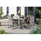 Primaster Toro Dining Sessel 56,5 x 62 x 92 cm braco braun inkl. Kissen MG21-S1-703