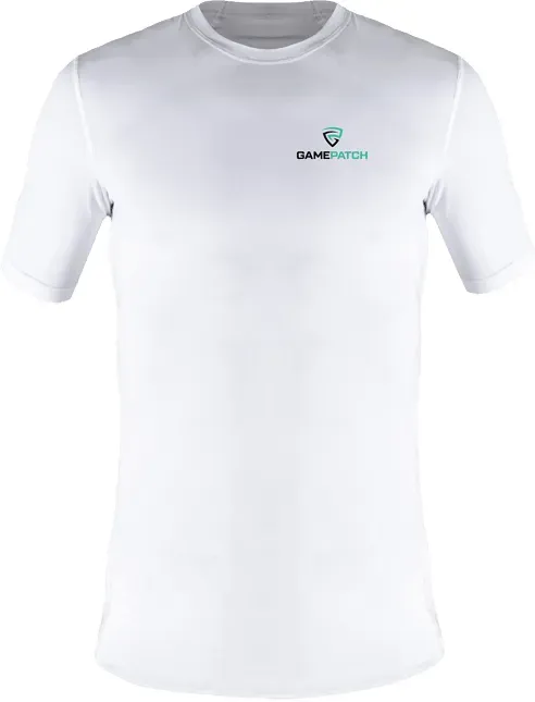 Gamepatch Compressishirt Hemd Weiß