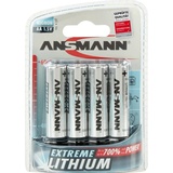 Ansmann Extreme Mignon (AA)-Batterie Lithium 2850 mAh 1.5V 4St.