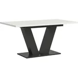 INOSIGN Esstisch »Motus, ausziehbar 150 -190 cm, inklusive 40 cm Einlegeplatte«, (Set, 1 St.), V-Gestell mit Bodenplatte, Tisch, Küchentisch, Esszimmer, Küche
