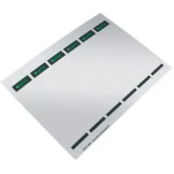 Rückenschild kurz schmal grau LEITZ 16860085 SK 100x6ST